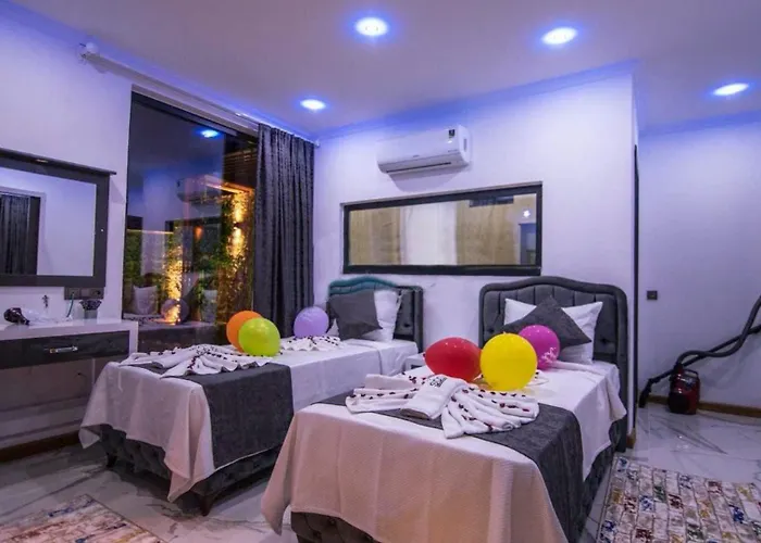 Villa Islamlar Village 2 Bedroom With Pool Jacuzzi Table Tennis Kalkan