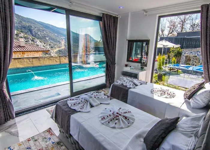 Islamlar Village 2 Bedroom With Pool Jacuzzi Table Tennis Kalkan