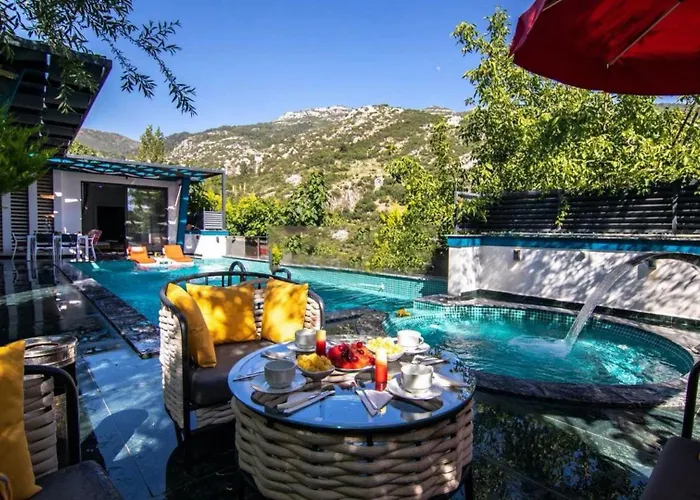 Islamlar Village 2 Bedroom With Pool Jacuzzi Table Tennis Kalkan